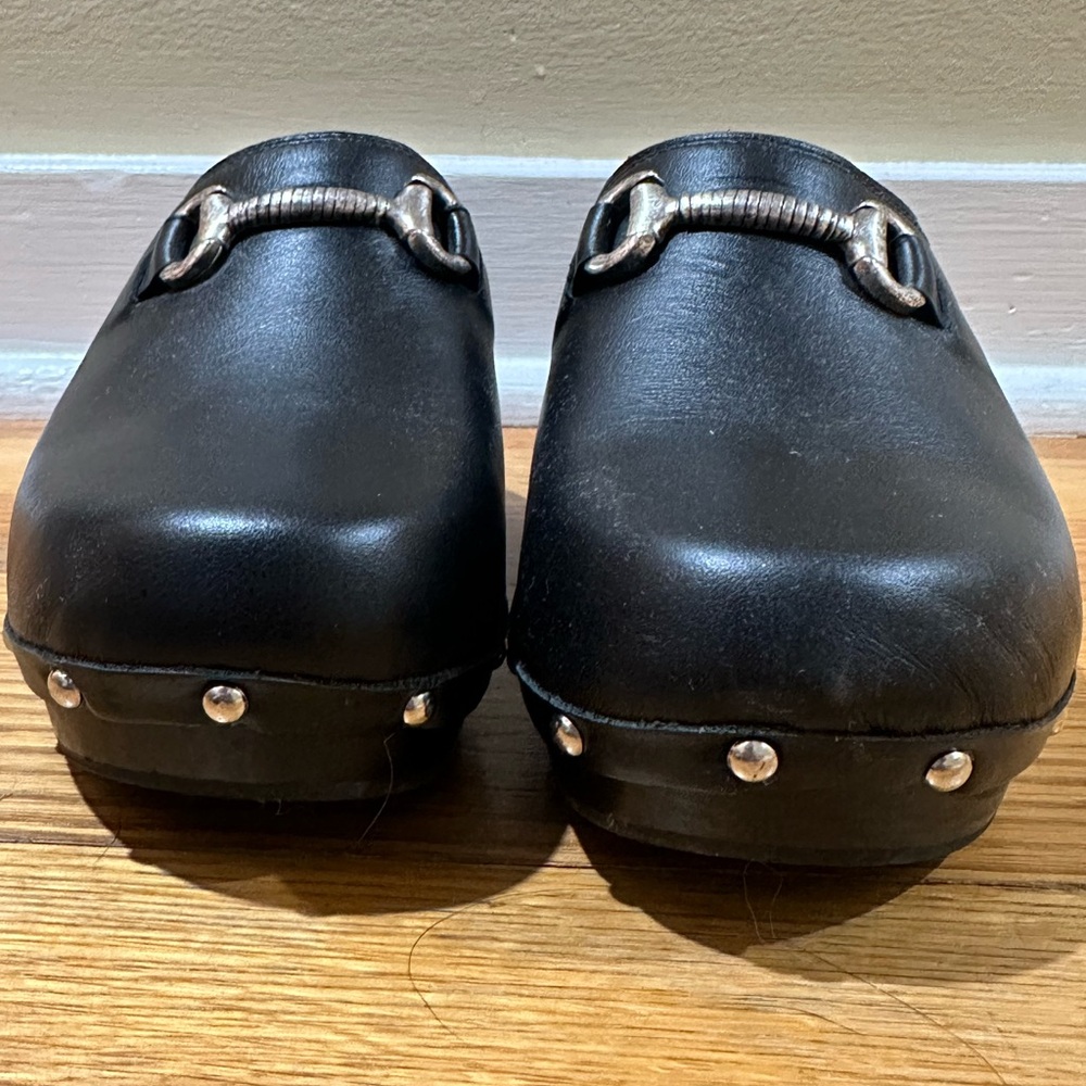 Penelope Chilvers Horsebit Clogs (size 40)